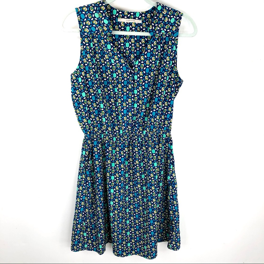 Stitchfix 41 Hawthorn Geometric dress Sz S A-line - Picture 3 of 8